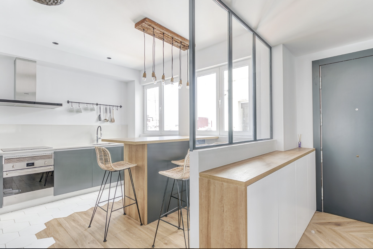 Cuisine après rénovation
