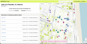 Référence cadastrale en Espagne visible sur le site immobilier Idealista