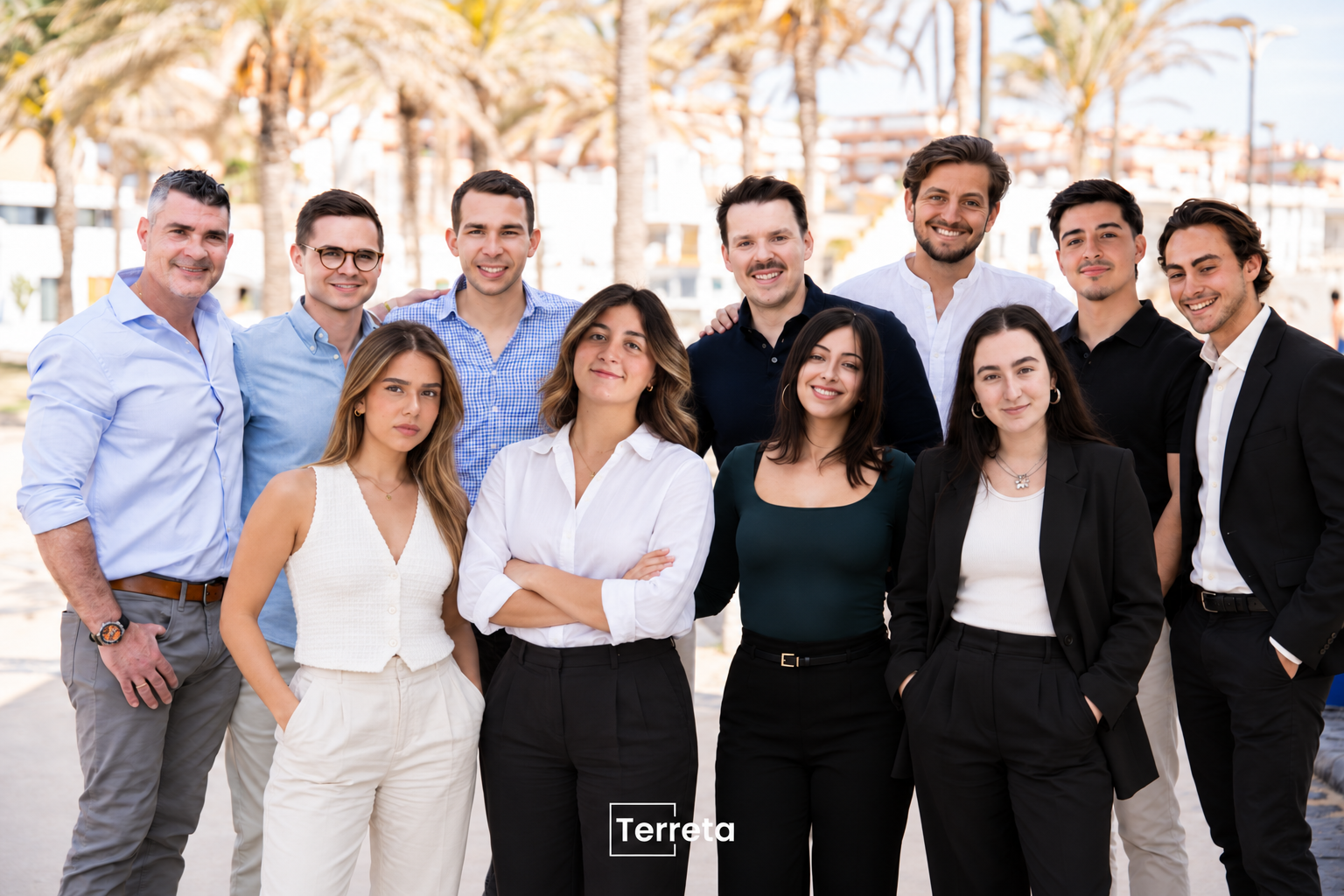 L'équipe Terreta Spain au complet, agence immobilière francophone à València et à Madrid
